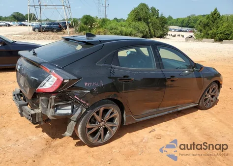 2018 Honda Civic Sport from USA, damaged, VIN SHHFK7G49JU228019